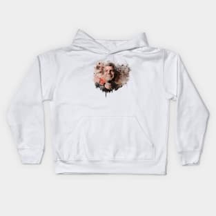 anthony bourdain art Kids Hoodie